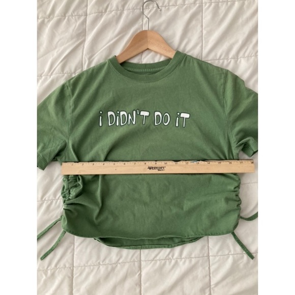 I didn’t do it y2k crop top - Picture 2 of 4